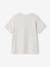 T-shirt manches courtes garçon blanc chiné+lichen 2 - vertbaudet enfant 