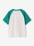 T-shirt manches courtes garçon bleu océan+vert émeraude 7 - vertbaudet enfant 