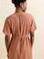 Robe grossesse allaitement fluide terracotta 4 - vertbaudet enfant 