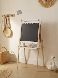 Tableau pliable et réglable en hauteur 3 en 1 en bois FSC®  - vertbaudet enfant