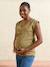 T-shirt grossesse col V olive 1 - vertbaudet enfant 
