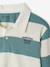 Polo rayé garçon gris chiné+marine+vert+vert d'eau 13 - vertbaudet enfant 