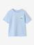 T-shirt garçon motifs devant et dos anthracite+blanc+bleu ciel+bleu océan 19 - vertbaudet enfant 