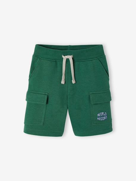 Short garçon sport style battle marine+vert 5 - vertbaudet enfant 