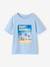 T-shirt manches courtes garçon bleu ciel+noix de pécan 1 - vertbaudet enfant 