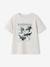 T-shirt manches courtes garçon blanc chiné+lichen 1 - vertbaudet enfant 
