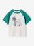 T-shirt manches courtes garçon bleu océan+vert émeraude 6 - vertbaudet enfant 