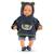 Poncho de pluie 'petit explorateur' pour poupon 30 cm Marine 3 - vertbaudet enfant 