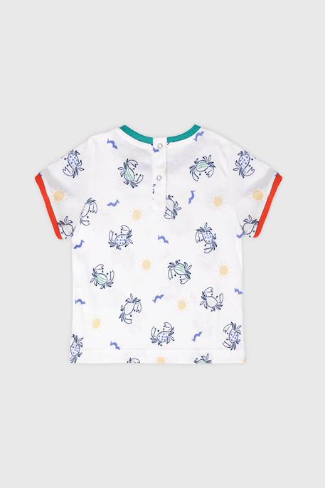 T-shirt en coton bébé Imprimé crabes 2 - vertbaudet enfant 