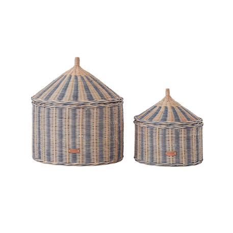 Panier - lot de 2 Brun+Marron 5 - vertbaudet enfant 