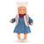 Ensemble hiver 'petit explorateur' pour poupon 30 cm Ecru 3 - vertbaudet enfant 