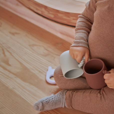 Tasse en silicone enfant Blanc 3 - vertbaudet enfant 