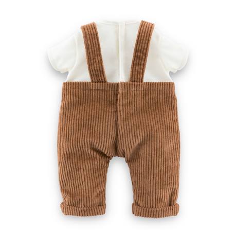 T-shirt & salopette ours 'petit explorateur' pour poupon 30 cm Marron 2 - vertbaudet enfant 