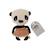 Peluche en coton Noir 1 - vertbaudet enfant 