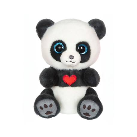 Peluche panda douce à câliner pour enfant - 23cm Gris 1 - vertbaudet enfant 
