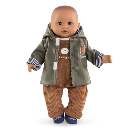 Ciré réversible 'petit explorateur' pour poupon 30 cm Kaki 5 - vertbaudet enfant 