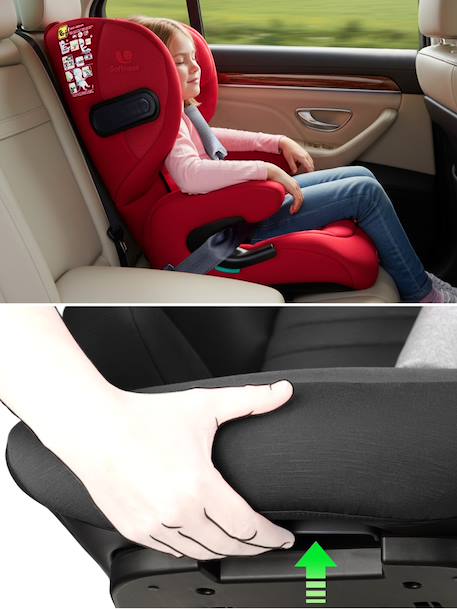 Réhausseur inclinable isofix r129 i-size 100-150 cm softness® eliseo Cappuccino+Carbon+Garden+Ocean+Passion 10 - vertbaudet enfant 