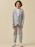 Pantalon de costume rayé garçon - collection fêtes et mariages Rayure bleu grise 5 - vertbaudet enfant 