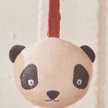 Music mobile en coton et polyester Gris 3 - vertbaudet enfant 