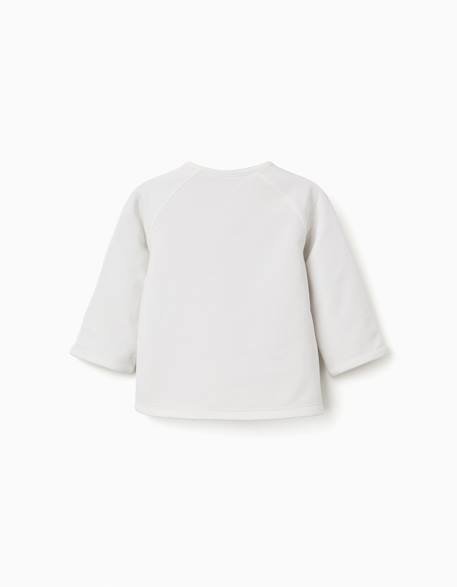 Veste réversible en coton Blanc 2 - vertbaudet enfant 