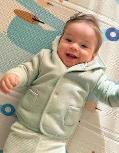 -Veste à capuche avec doublure en peluche