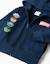 Sweat zippé en coton peigné à imprimé super friends Bleu foncé 3 - vertbaudet enfant 