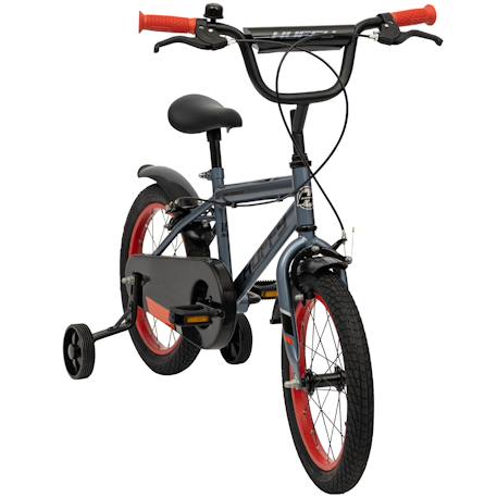 Vélo enfant huffy pro thunder 16' Gris 2 - vertbaudet enfant 
