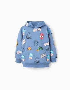 -Sweat à capuche avec motif super-héros marvel
