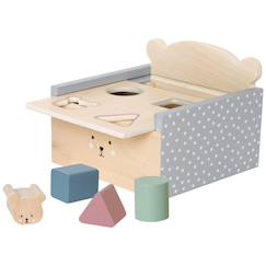 Boîte à formes éducative en bois pour enfant  - vertbaudet enfant