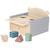 Boîte à formes éducative en bois pour enfant Bleu, vert, rose 1 - vertbaudet enfant 