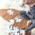 Puzzle en carton Bleu 2 - vertbaudet enfant 