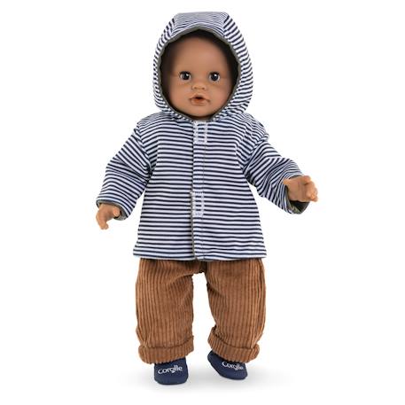 Ciré réversible 'petit explorateur' pour poupon 30 cm Kaki 3 - vertbaudet enfant 