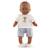 T-shirt & short 'petit explorateur' pour poupon 30 cm Gris 3 - vertbaudet enfant 