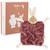 Doudou plat Rouge, beige, blanc 2 - vertbaudet enfant 