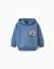Sweat en coton peigné avec imprimé paw patrol Bleu 1 - vertbaudet enfant 