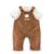 T-shirt & salopette ours 'petit explorateur' pour poupon 30 cm Marron 1 - vertbaudet enfant 