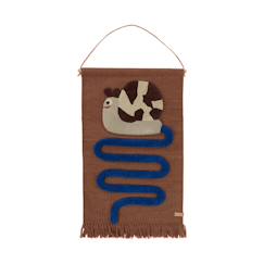 Linge de maison et décoration-Décoration-Papier peint, sticker-Tapis mural en laine