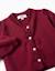 Cardigan en maille avec détails tressés Bleu+Rouge foncé 6 - vertbaudet enfant 
