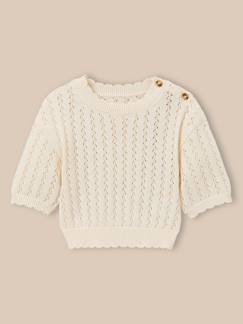 -Pull en crochet fille - collection junior