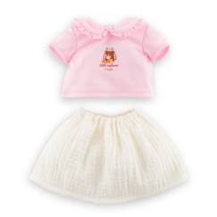 Jouet-Poupons et poupées-Poupées mannequins et accessoires-T-shirt & jupe "petit explorateur" pour poupon 30 cm