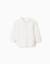Polo à manches longues en coton Blanc+Bleu foncé+Vert foncé 1 - vertbaudet enfant 
