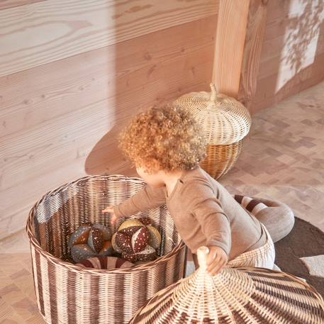 Panier - lot de 2 Brun+Marron 4 - vertbaudet enfant 