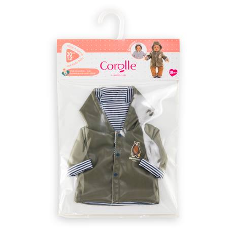 Ciré réversible 'petit explorateur' pour poupon 30 cm Kaki 6 - vertbaudet enfant 