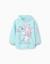 Sweat en coton à capuche et imprimé stitch Bleu clair 1 - vertbaudet enfant 