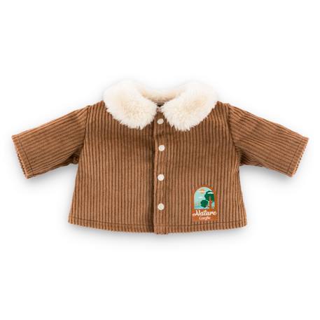 Veste velours 'petit explorateur' pour poupon 30 cm Ecru 1 - vertbaudet enfant 