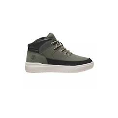 Chaussures-Baskets cuir, synthétique seby mid lace sneaker j