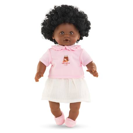 T-shirt & jupe 'petit explorateur' pour poupon 30 cm Rose 3 - vertbaudet enfant 