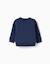 Sweat en coton peigné à imprimé super friends Bleu foncé 2 - vertbaudet enfant 