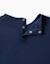 Sweat en coton peigné à imprimé super friends Bleu foncé 3 - vertbaudet enfant 
