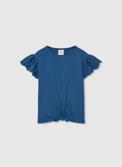 -T-shirt fille avec volants